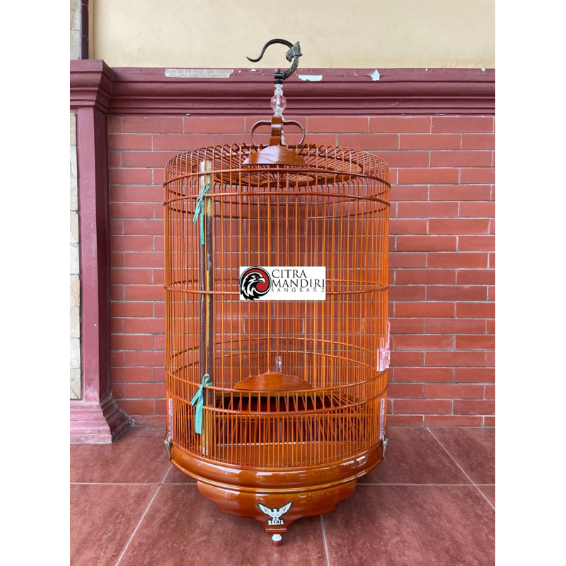 Sangkar Kandang Burung Murai No 2 Radja PVC Natural Terbaru Original Asli