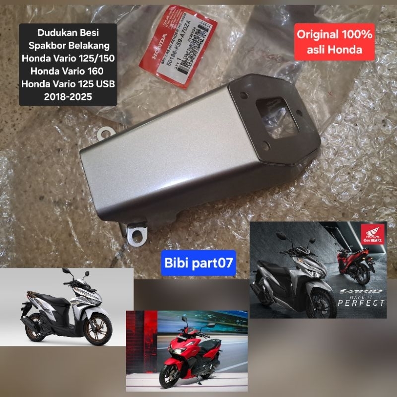50186-K59-A70ZA Dudukan Besi Spakbor Belakang Vario 125/150/125 USB/Vario 160