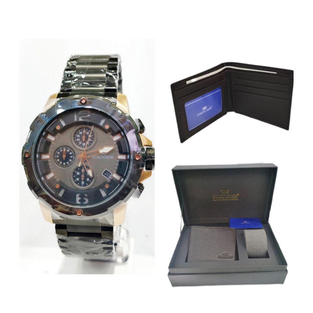Fortuner 3589 jam tangan pria