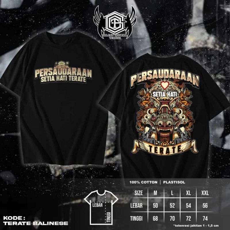 KAOS CULTURE PSHT TERATE KAOS SETIA HATI TERATE KEKINIAN KAOS PSHT BARONGAN KAOS SH TERATE KAOS PSHT