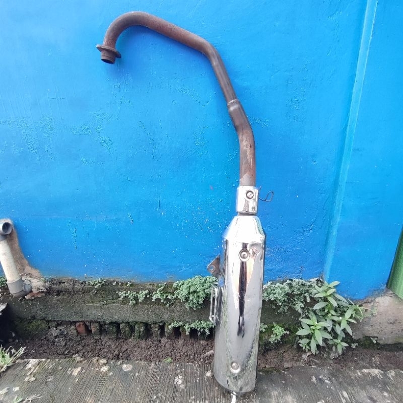 knalpot tirev, knalpot tiger revo original copotan