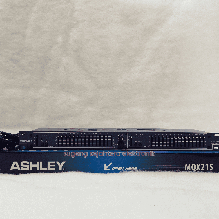 EQUALIZER ASHLEY MQX 215 SUBWOOFER ORIGINAL