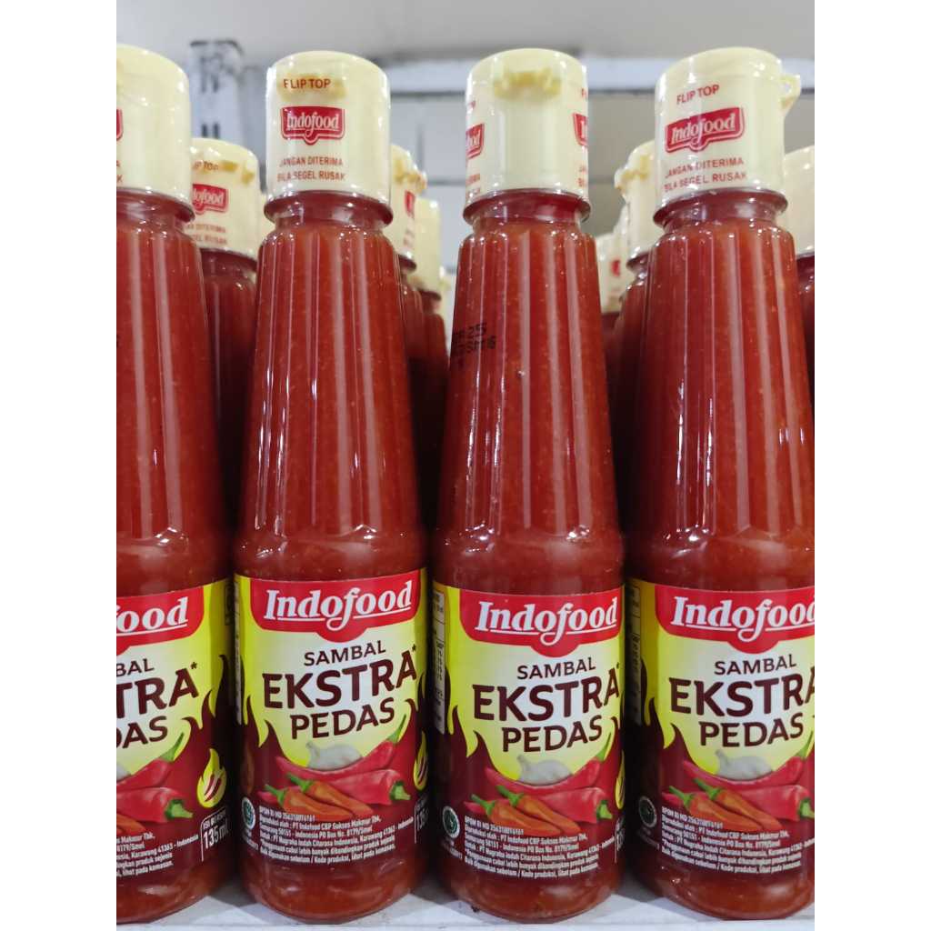 

INDOFOOD SAMBAL EXTRA PEDAS 135ml