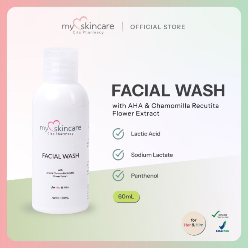 Facial Wash Myskincare by Cito Pharmacy