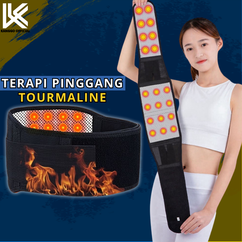 KUEGO korset magnetik terapi pinggang-sabuk terapi pinggang-korset lumbar saraf kejepit Pinggang