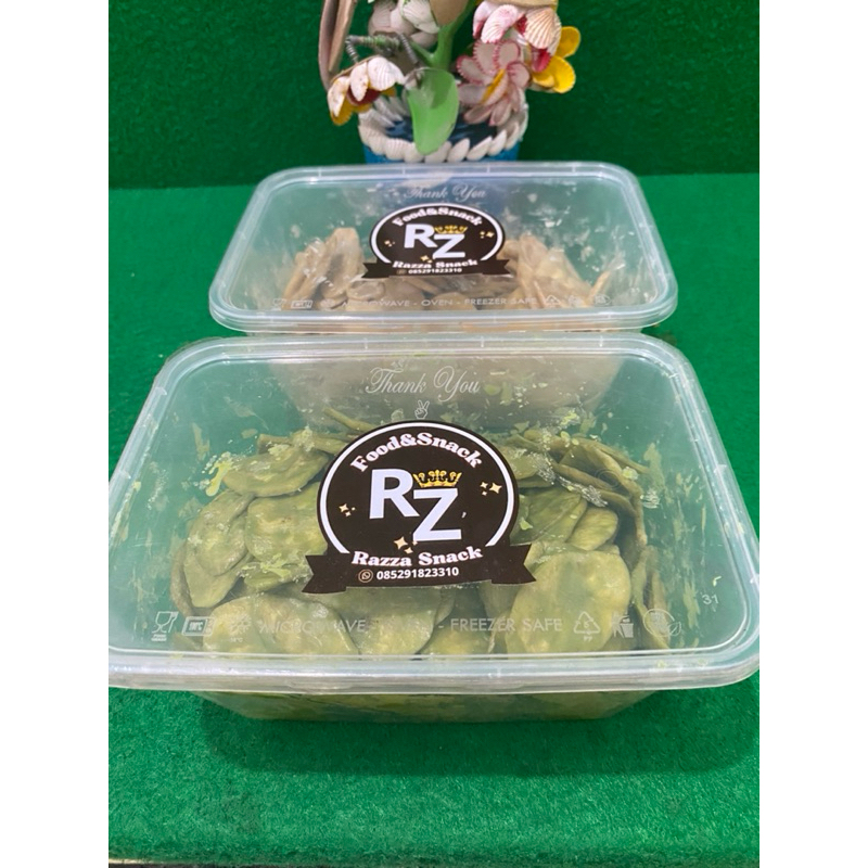 

Paket Hemat 2 box @250gram total (500gram) Mix Rasa THIRAMISU dan GREENTEA Keripik Pisang Lumer