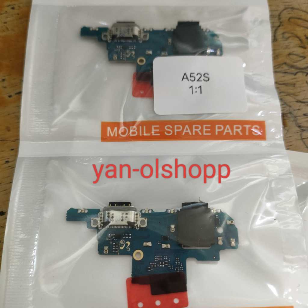 PCB Cas konektor charger Samsung Galaxy A52s ORI full ic / PCB Con cas A52S ORI fast charging