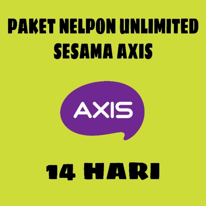 (PROMO) Paket Nelpon Unlimited Sesama Axis 14 Hari [Nomor Di Catatan Pesanan] (ATS)