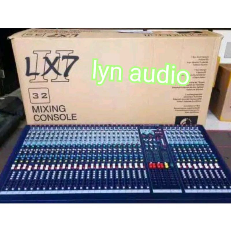 Mixer soundcraft LX7ii mixer soundcraft 32 channel LX7/32