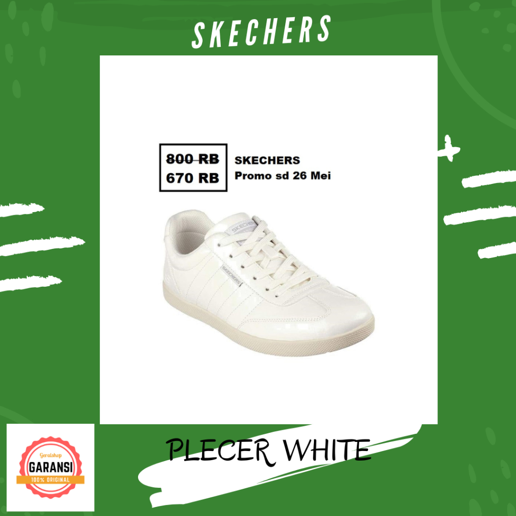 Sepatu skechers pria 100% original PLECER