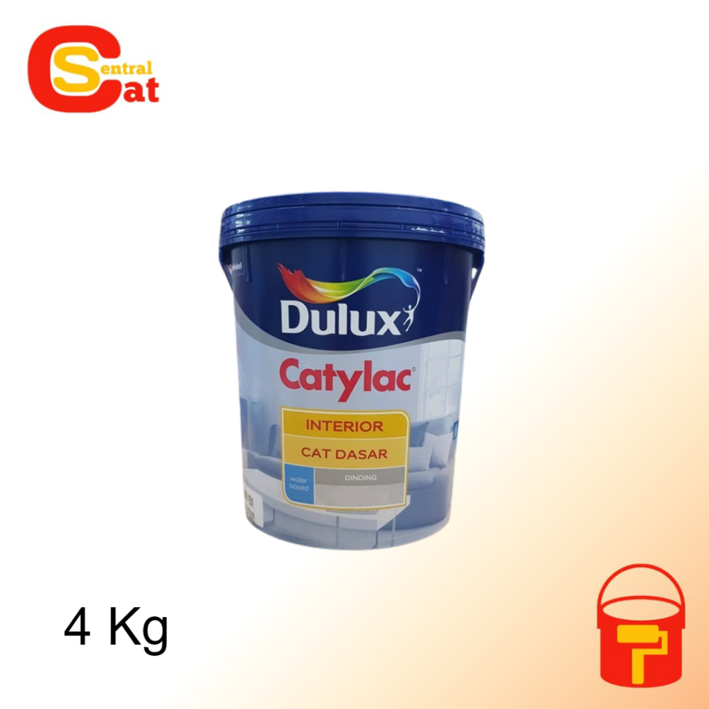 Cat Dasar Dulux Catylac Interior 4kg - Cat Dasar Tembok Dalam Rumah - 4 kg