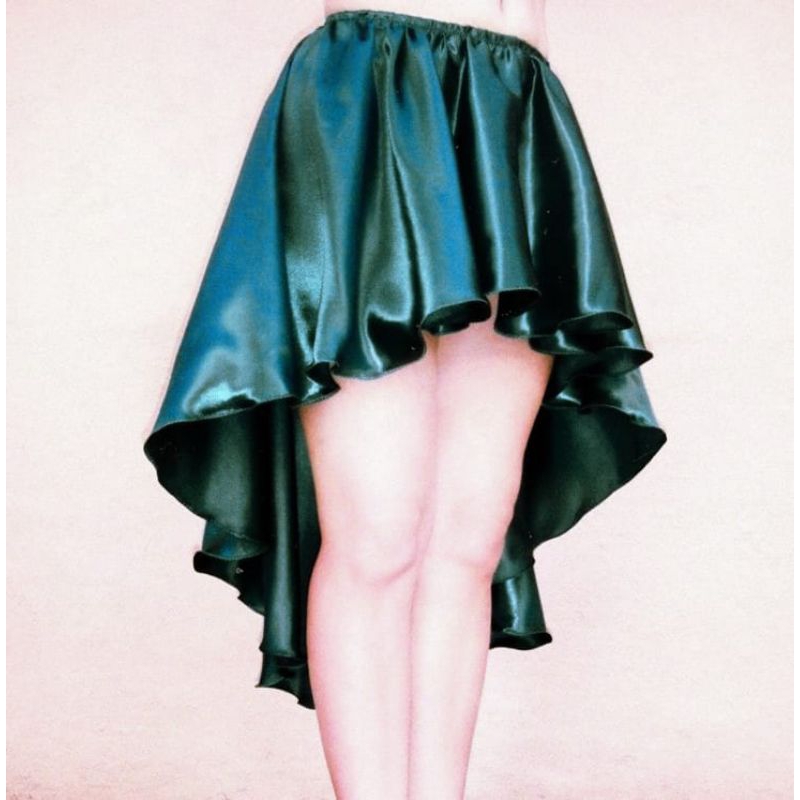 Rok pinguin mengkilap untuk nari salsa/Belly dance/line dance