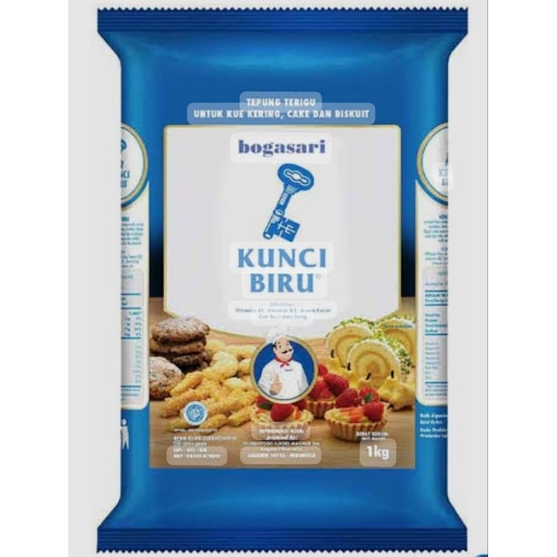 

Tepung terigu kunci biru uk. 1 kg