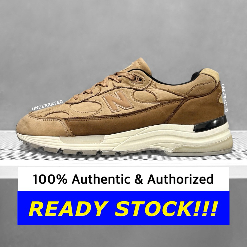 New Balance 992 Wheat Brown 100% Original Made In USA M992LX