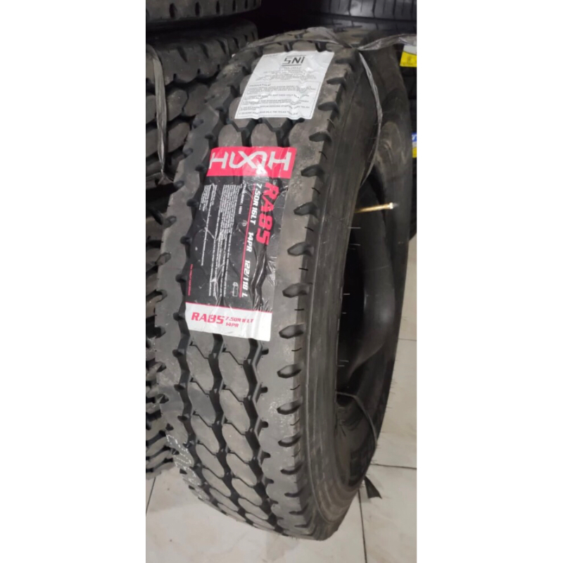 ban truck 7.50 r16 kawat hixih RA85 ban truk radial hixih 7.50 16 set include ban dalam ban perut