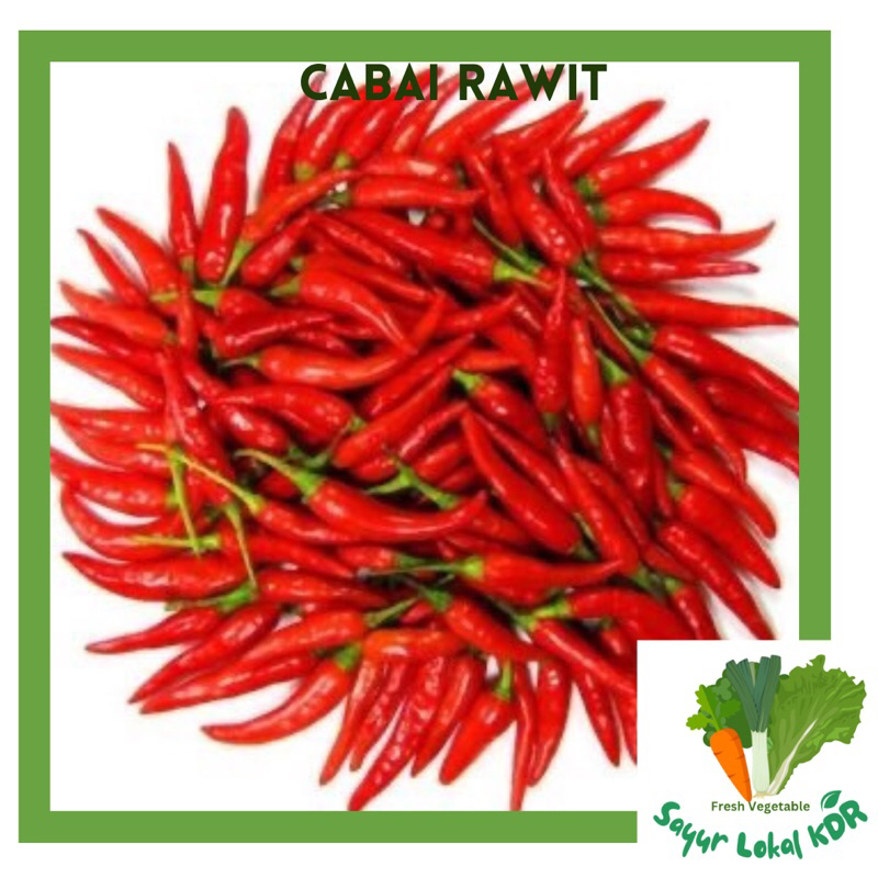 

• CABE / CABAI RAWIT SEGAR BERSIH PER BUNGKUS 1KG