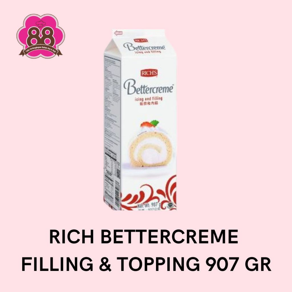 

RICH BETTER CREAME FILLING DAN TOPPING 907ML