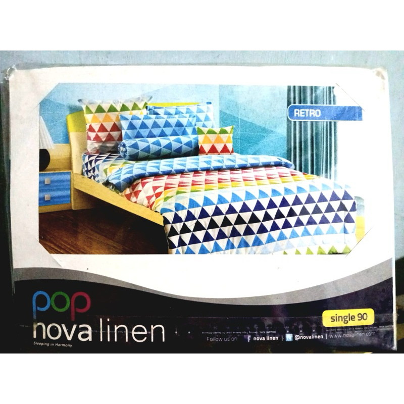 Sprei Nova linen single