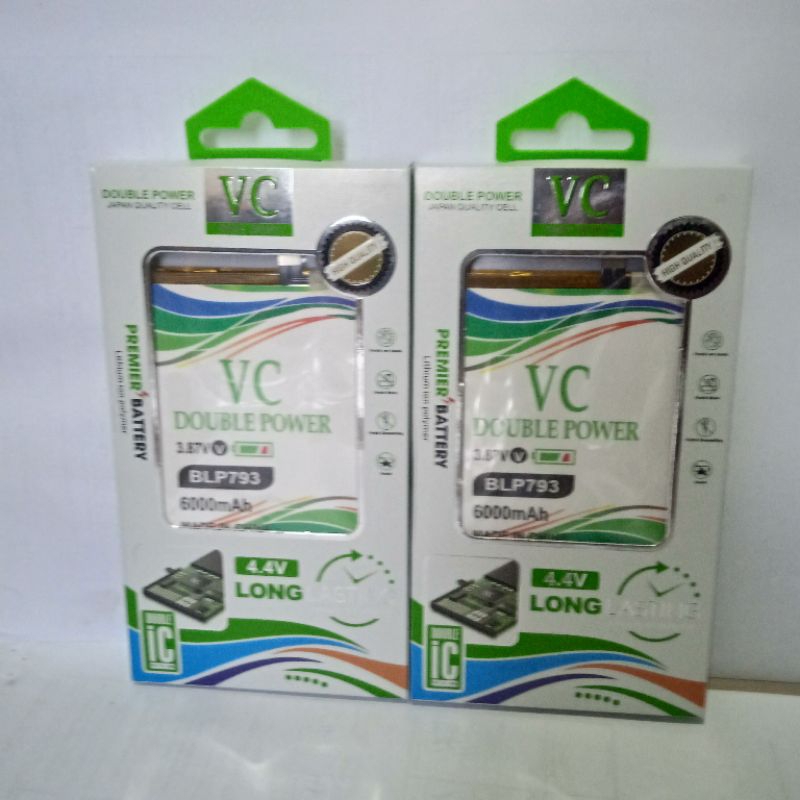 batre baterai VC double power realmie C11 realme C12 realme C15 blp793 batre baterai realme double p