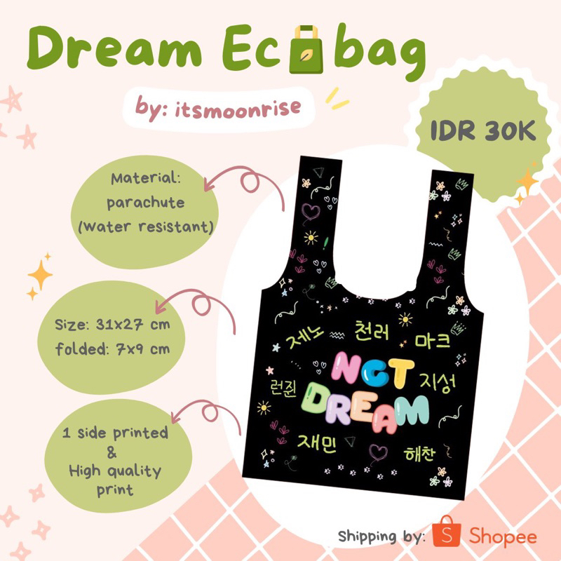 ECO BAG NCT DREAM