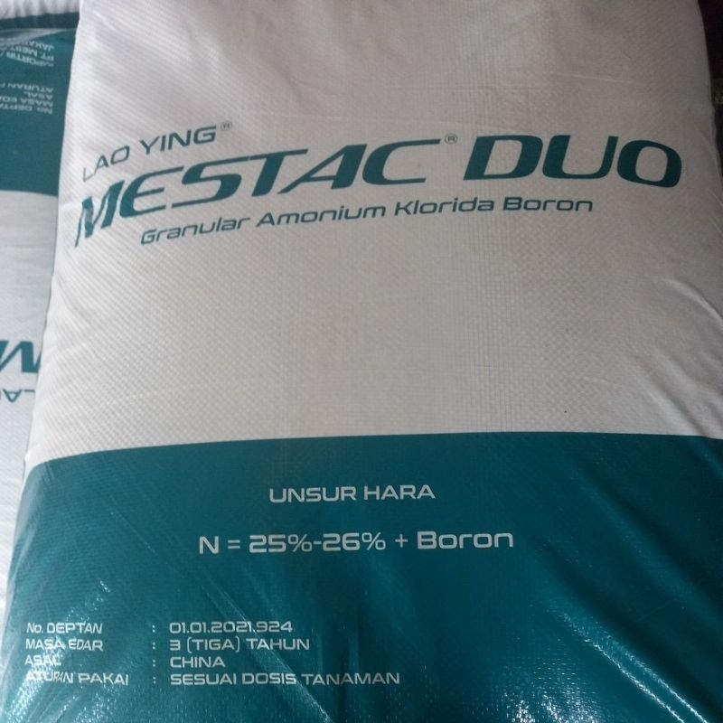 Pupuk untuk memacu pertumbuhan tanaman Mestac Duo Repacking 1 kg