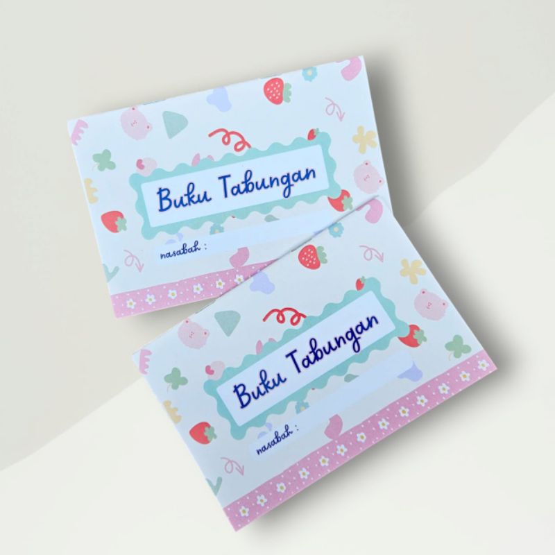 

(untuk anak)buku menabung anak/buku catatan menabung anak/buku tabungan sekolah