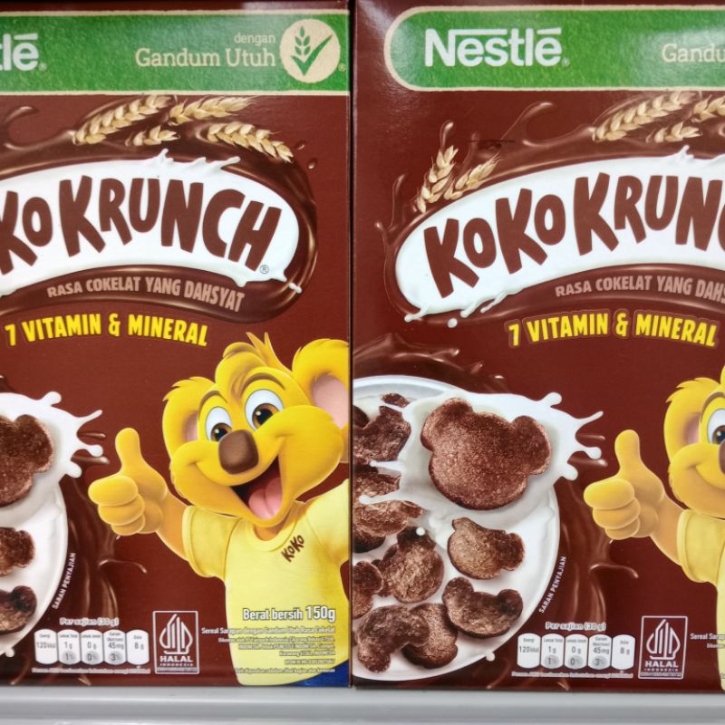 

Koko Krunch sereal sarapan Cokelat 150 gr