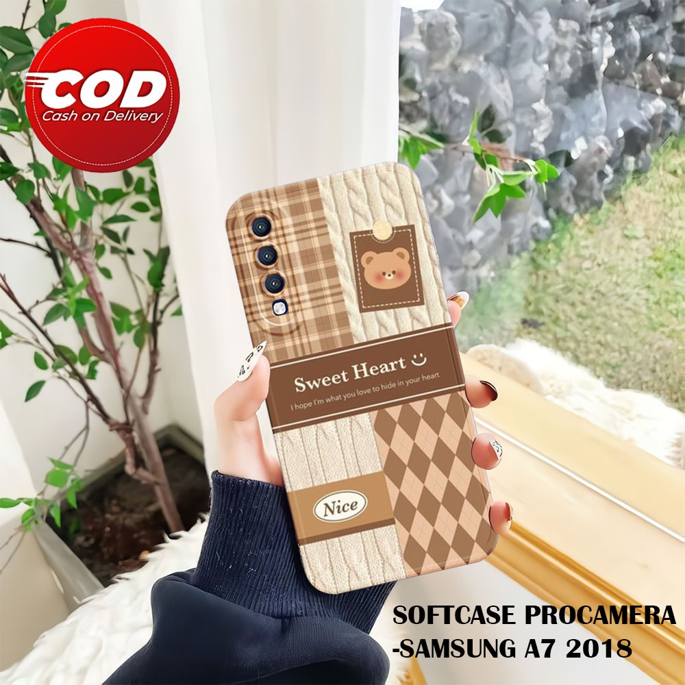 Case Samsung A7 2018 / Samsung A750 Karakter Motif Terbaru