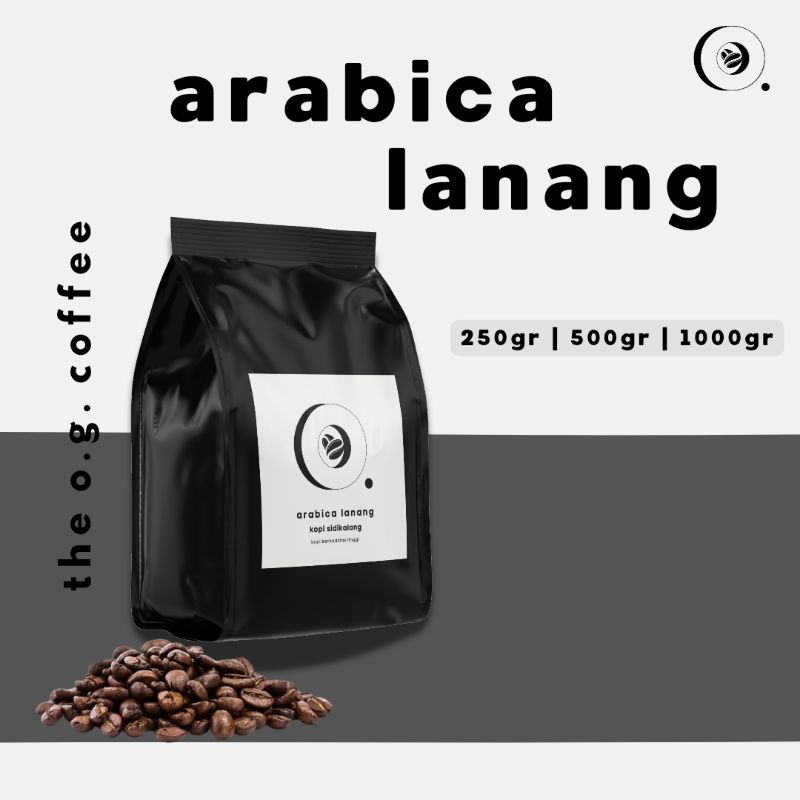 

Robusta Lanang Biji dan Bubuk Kopi - 500g