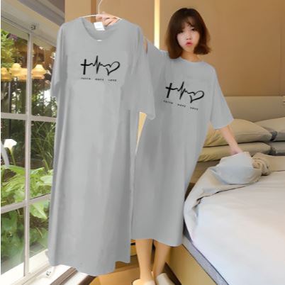 OKHI - LONG DRESS JUMBO FAITH HOPE LOVE // FAITH HOPE DRESS NTW