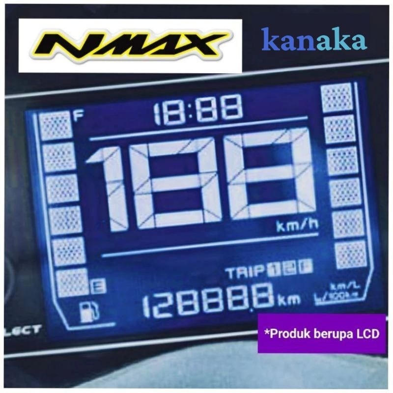 LCD NMAX LCD Speedometer Yamaha NMAX 2018 - 2019 Kondisi Baru dan Original MID Nmax
