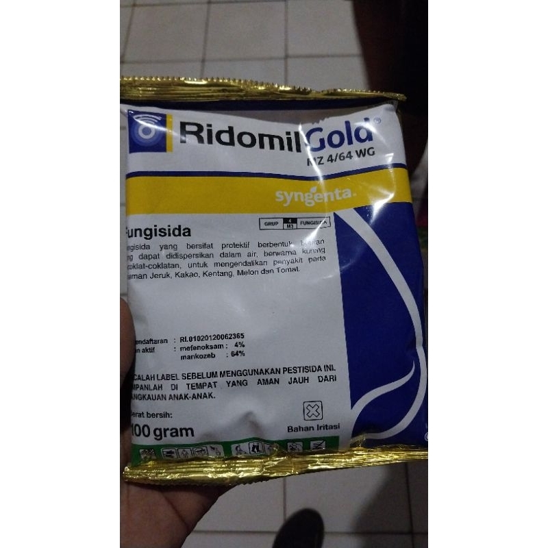 FUNGISIDA RIDOMIL GOLD 100GR