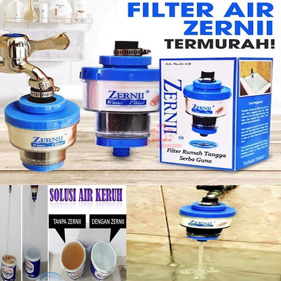 Saringan Air ZERNII  Filter Air ZERNII  ZERNI Karbon Filter Air  Penyaring Air Zerni