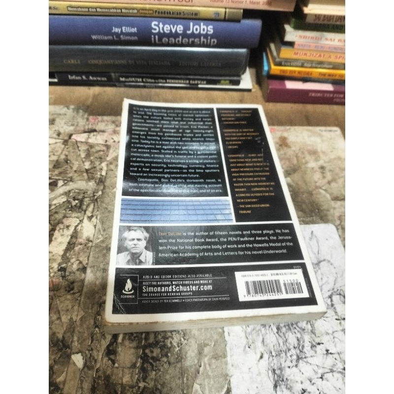 Import COSMOPOLIS by Don Delillo