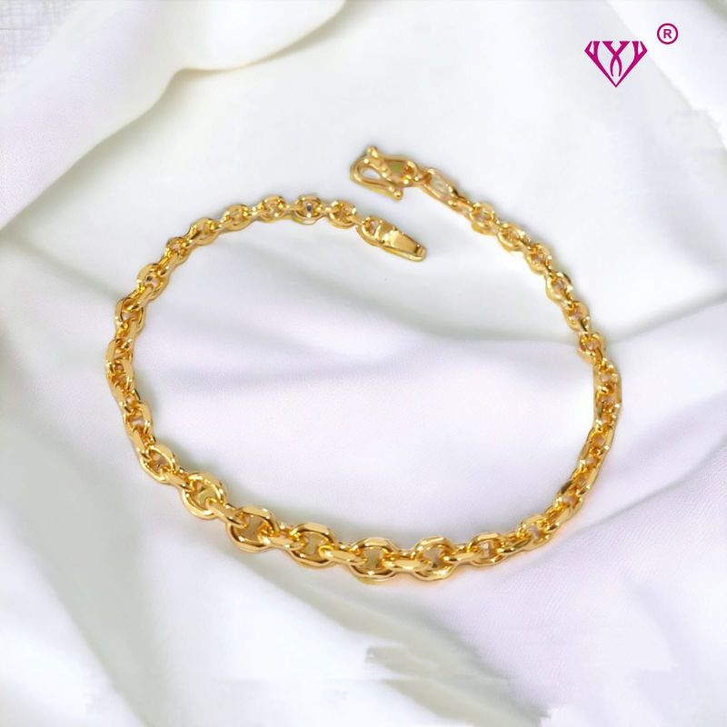 gelang rantai Medan lapis emas 24k