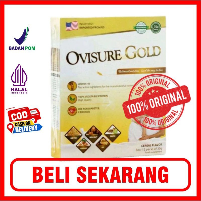 

OVISURE GOLD MILK SUSU OBAT TULANG DAN SENDI YG SEHAT BEBAS Osteoporosis Osteoarthritis 100% DIMFOR USA