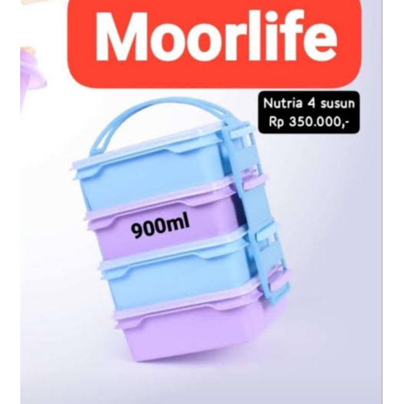 COD Nutria Rantang susun 4 moorlife Promo