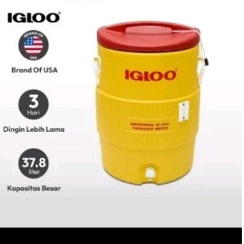 Igloo 37.8Ltr Dispenser Minuman - Kuning