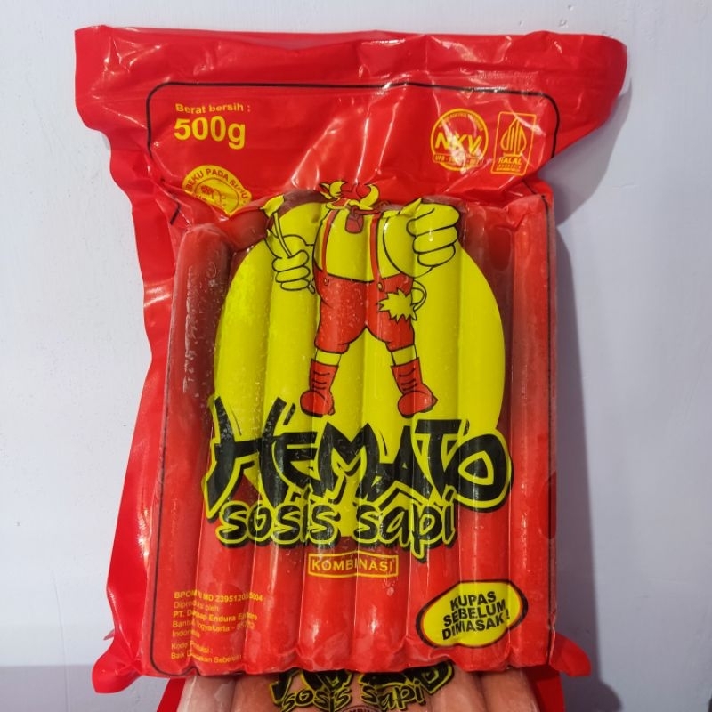 

Hemato Sosis Sapi 500g