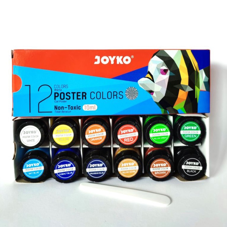 

Cat Poster 12 Warna Joyko Poster Colors 1 Ml ART Z9X1