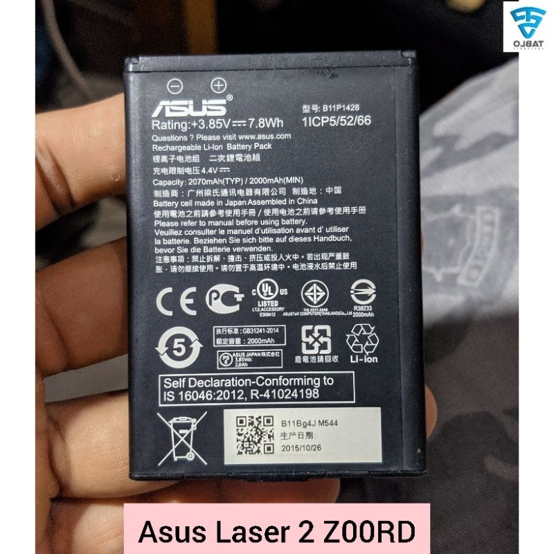 baterai ASUS Z00RD 2 laser original copotan bergaransi ✅