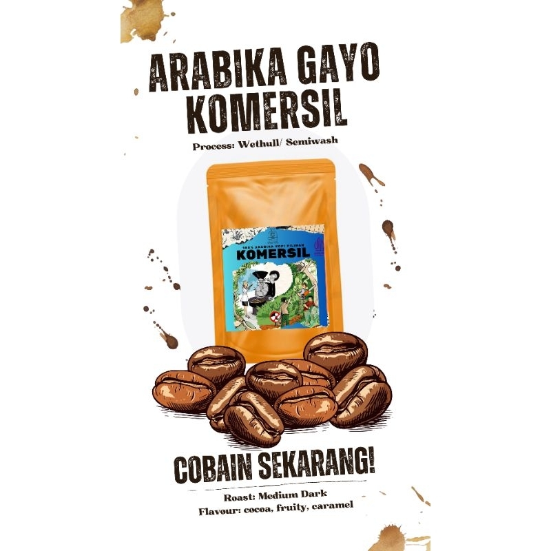 

Kopi arabika gayo komersil 1kg