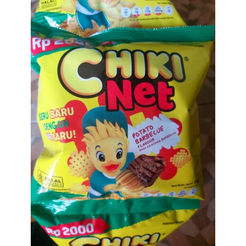 

[1 RENTENG] Chiki Net Potato Barbeque Isi 10 x 18 g