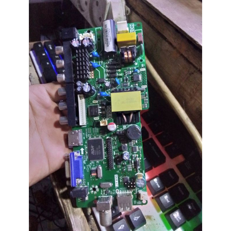 MB MAINBOARD TV LED PANASONIC TH 24F305G - MB TV PANASONIC TH-24F305G - 24F305
