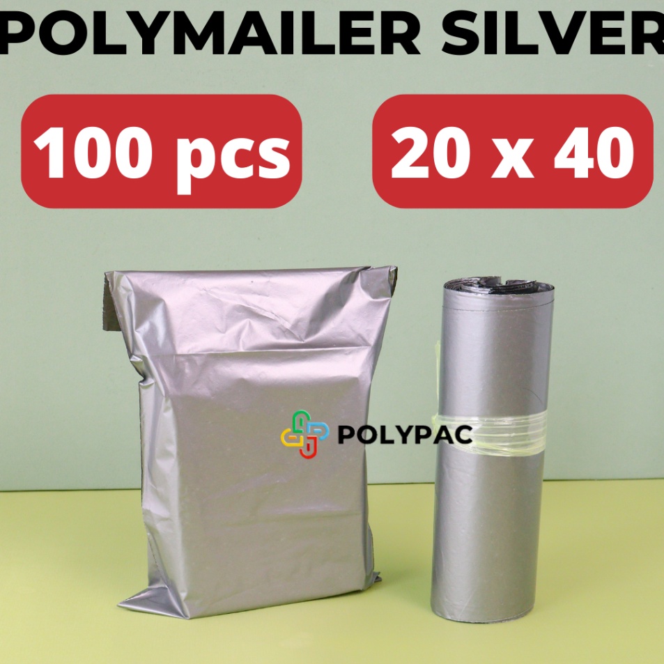 

Harga Miring Plastik Polymailer SILVER 2x4 1 pc Plastik Packing Lem Online