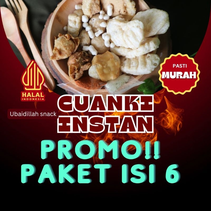 

CUANKI INSTAN KHAS BANDUNG ISI 6 PAKET VIRAL!!!