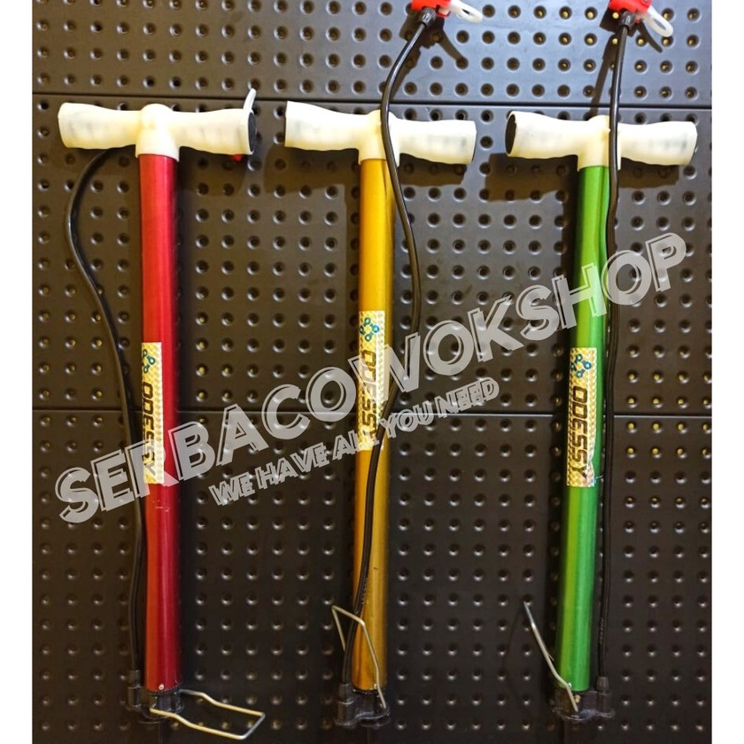 Langka Pompa Ban Pompa Angin Manual Panjang Warna 55 Cm Pompa Serbaguna Bonus Pentil Bola Termurah B