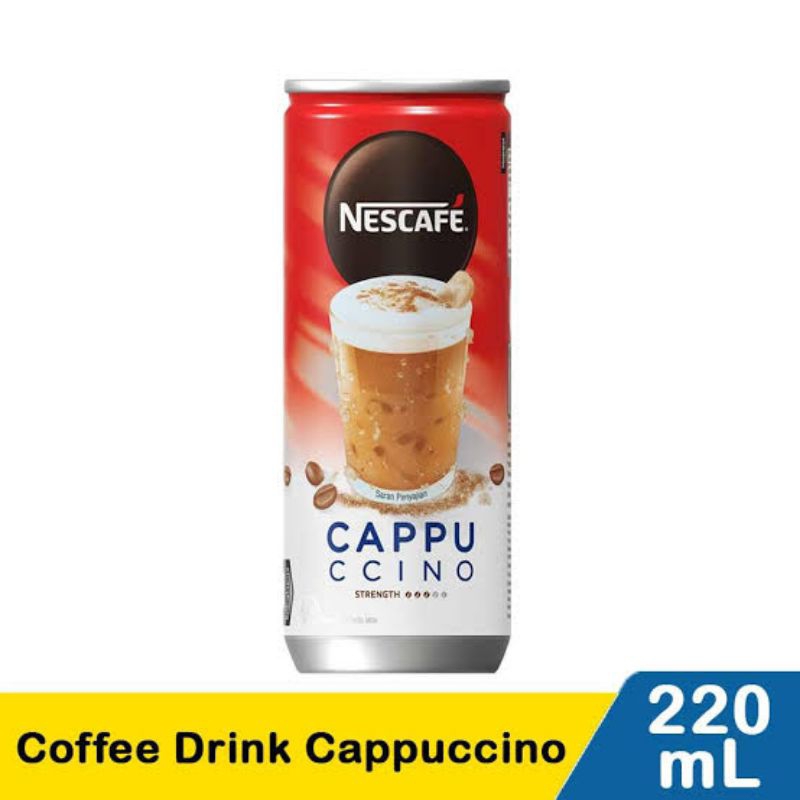 

NESCAFE CAPPUCINO VARIAN RASA 220ML EXP 2025