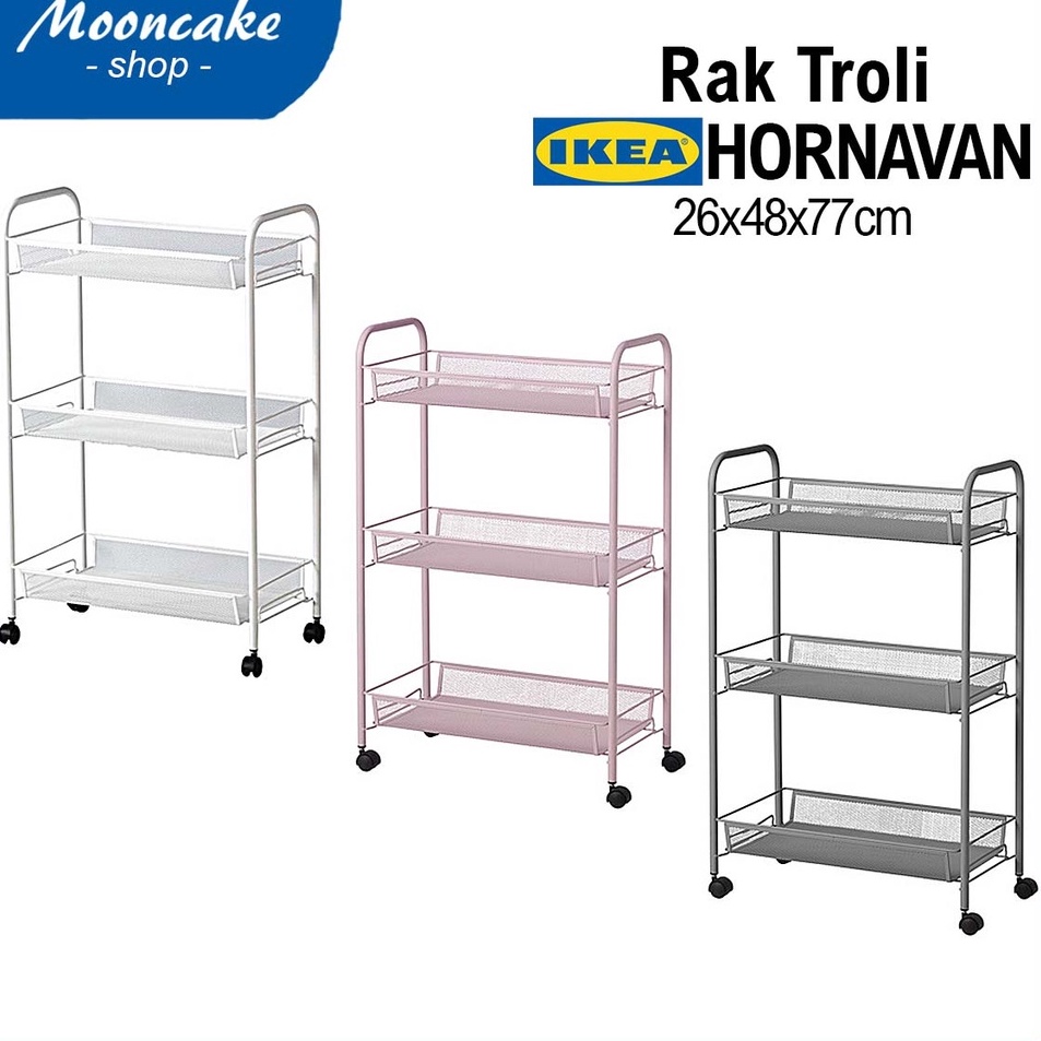 Rak Troli  Rak Peralatan Bayi  Rak Dapur  Rak Serbaa Hornavan Rak Salon