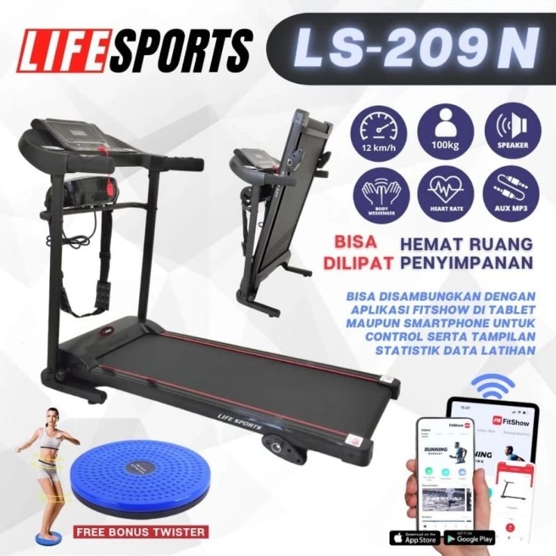 TREADMILL ELEKTRIK LS 209 N BERGARANSI